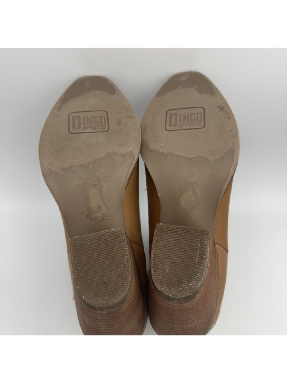 Dingo Primrose Boots Women’s Size 8.5 Brown Leather Floral Short Cowboy DI748 - Picture 10 of 14